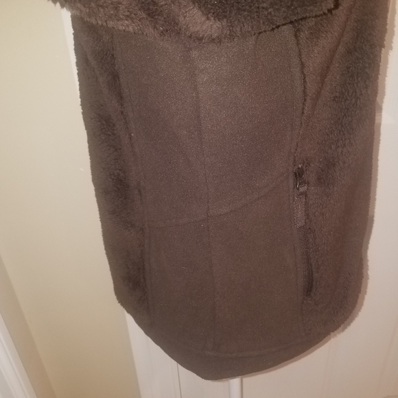 PRICE⬇️ST. JOHN'S BAY HOODED SWEATER JACKET. BROWN. MED. - Picture 6 of 7